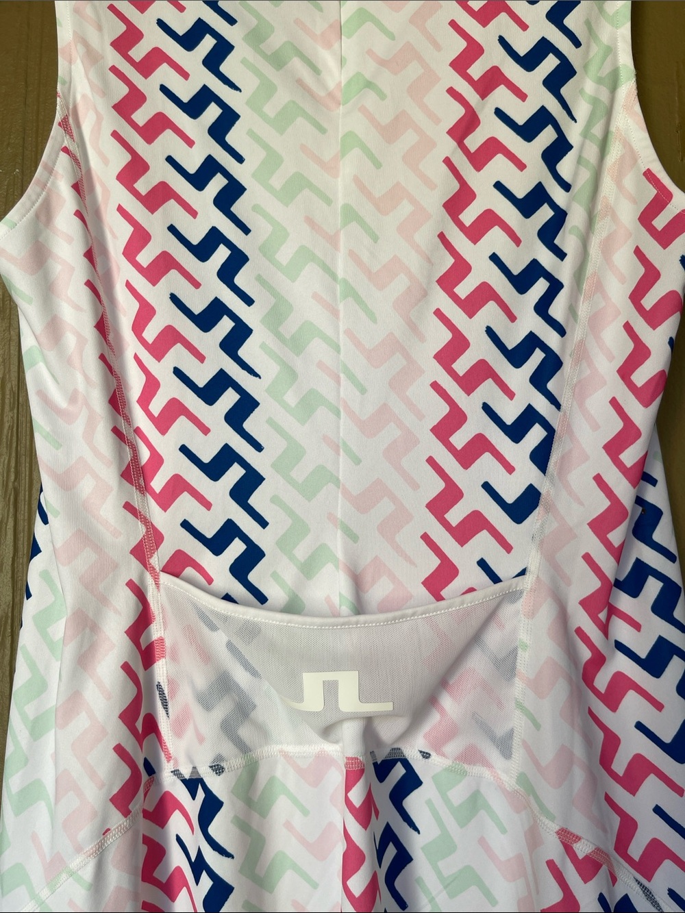 J.Lindeberg Helena Print Dress Size L - Picture 11 of 12